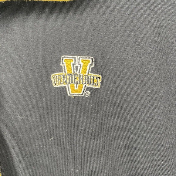 Nike Team Vanderbilt Commodores Logo Polo Shirt (girls L Womens S ) Black DriFit - Picture 3 of 6